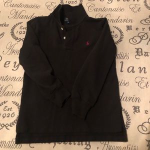 Black Long Sleeve Ralph Lauren Polo